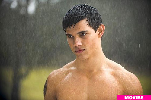 a taylor makena lautner story. In New Moon Jacob is, well, a